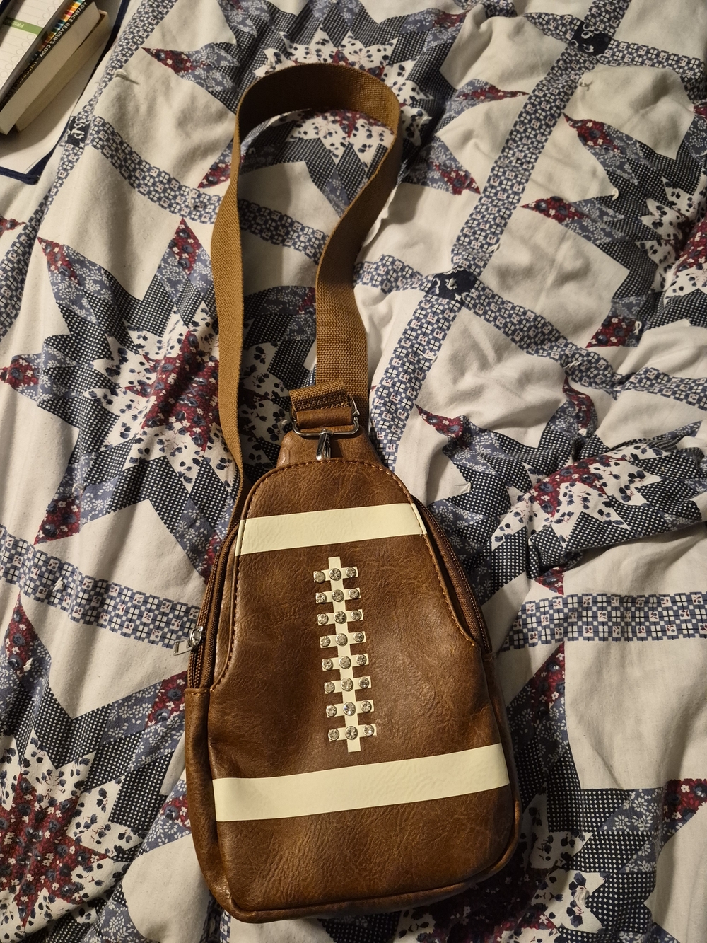 Adorable Football Crossbody.